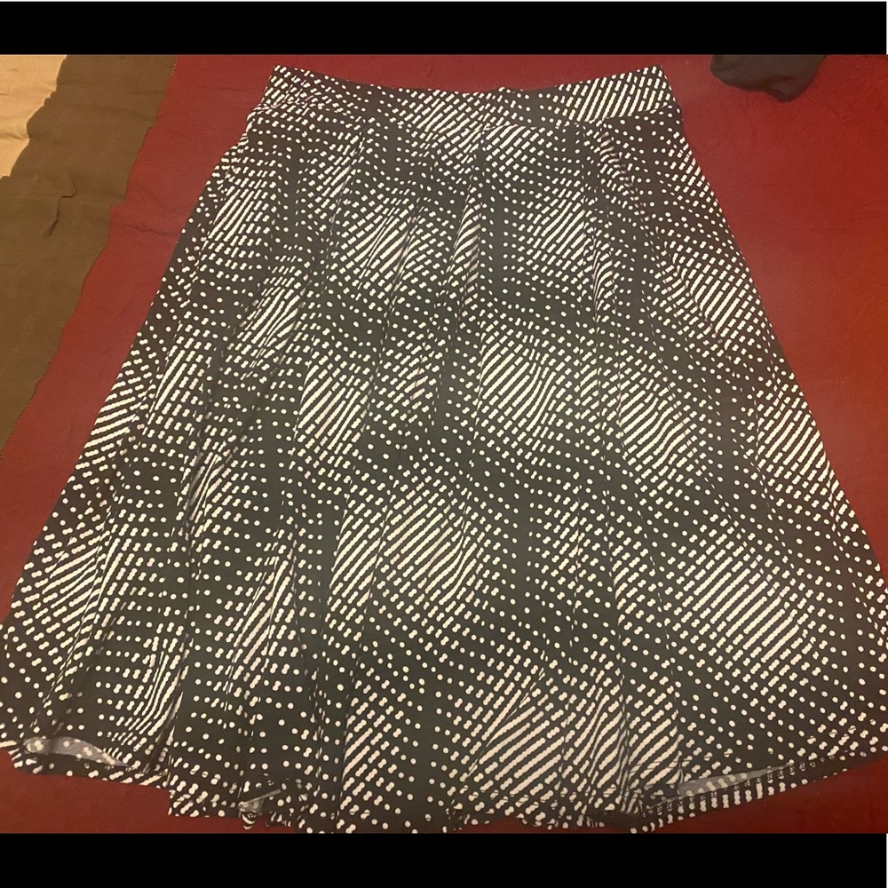 Black and White Madison Skirt